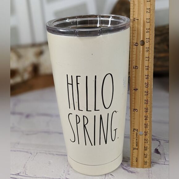 Rae Dunn HELLO SPRING Insulated Stainless Steel Tumbler - 17oz. - Picture 7 of 8